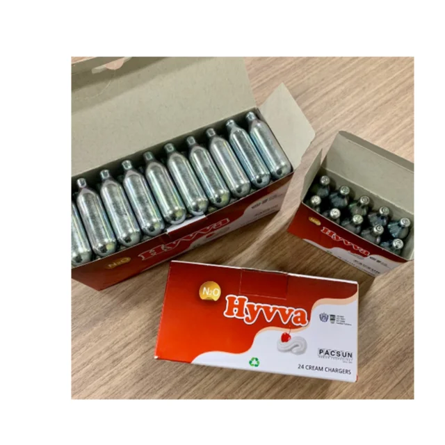 Лидер продаж Сделано в Корее зарядные устройства PACSUN Hyvva Cream N2O СЖИЖЕННАЯ карбоновая кислота ацетилен жидкий азот