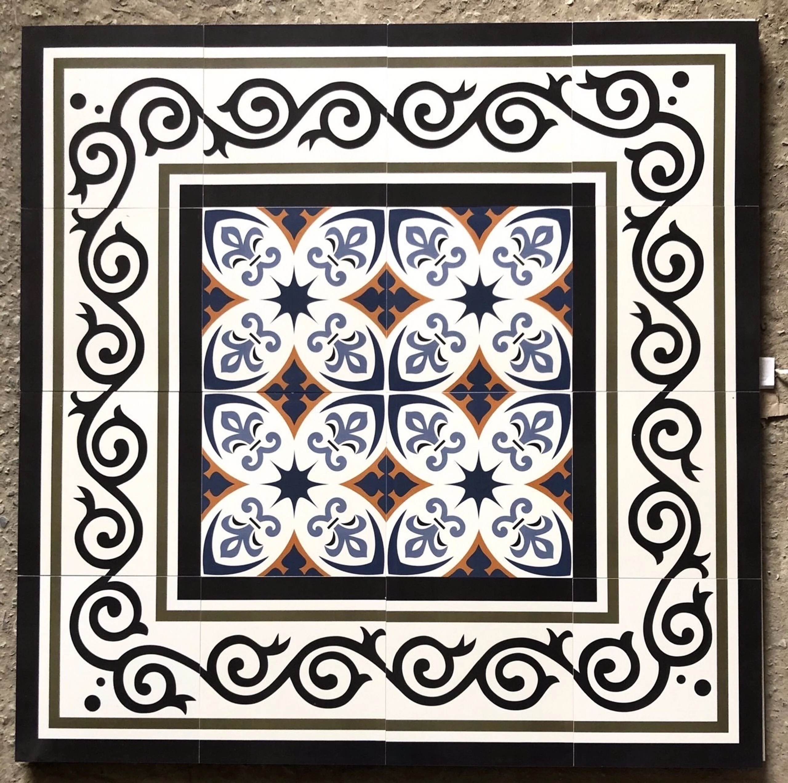 CMC cheap 30x30 cement look like ceramic floor tile wholesale