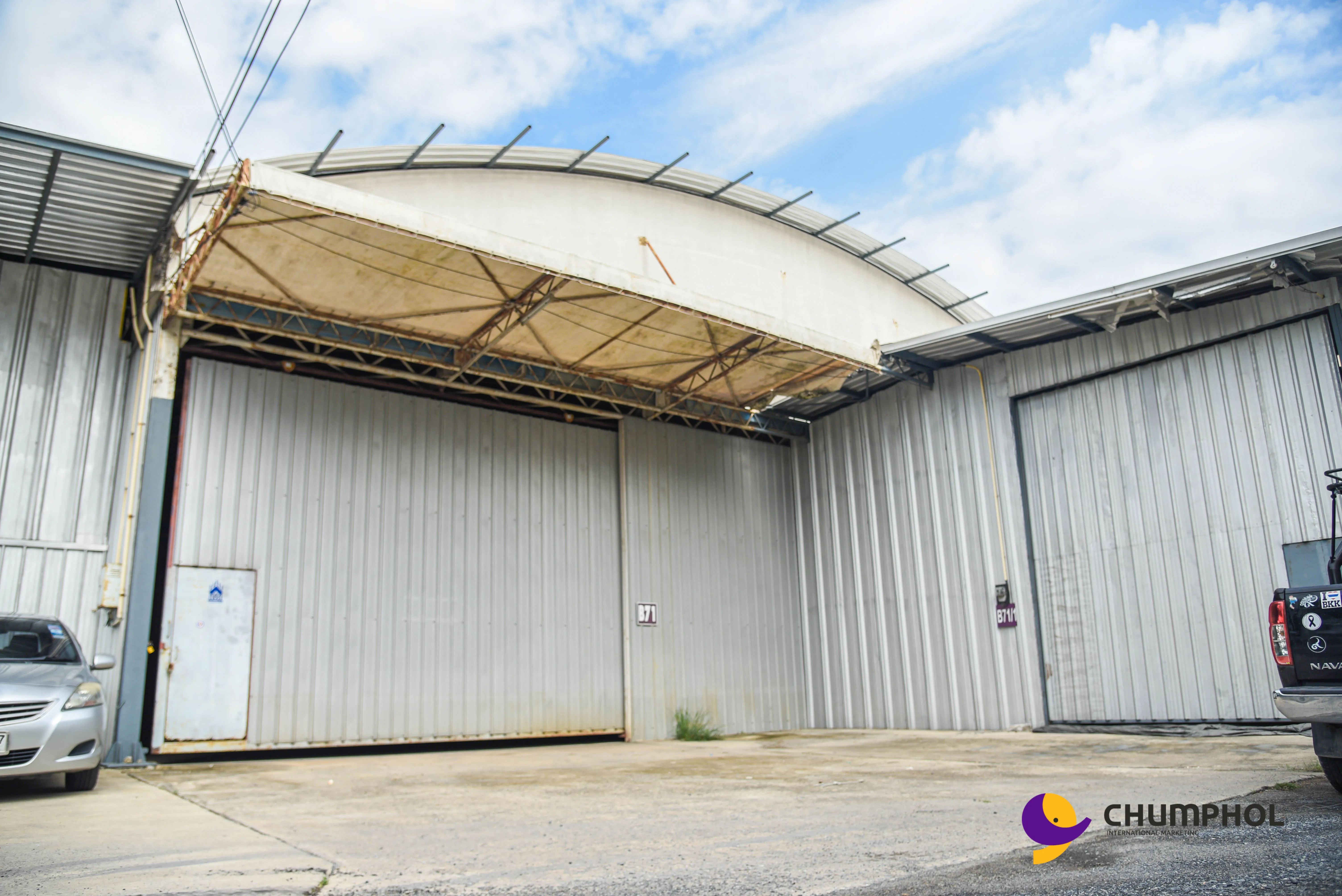 
High Raise Space Rent A Warehouse Land Steel Structure House Klong 5 Place In Thailand 