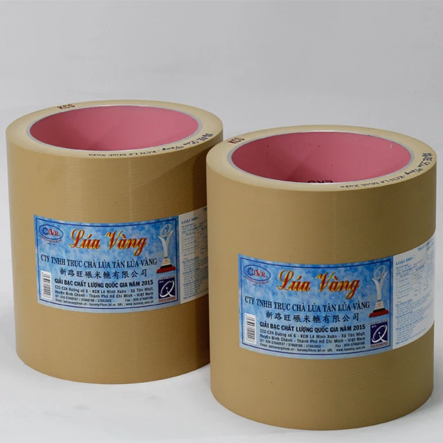 Резиновые рулоны NBR янтарного риса с железным барабаном