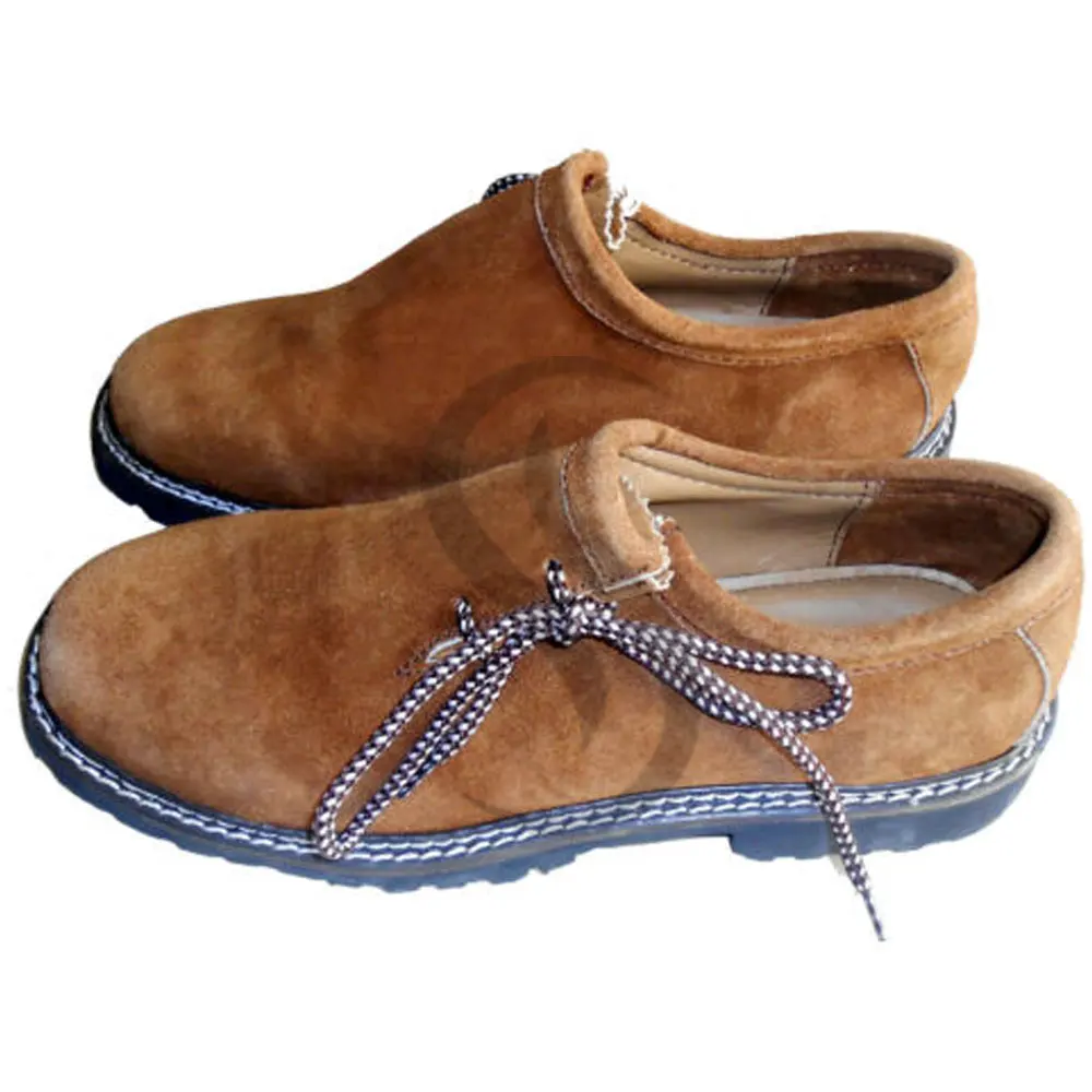 Lederhosen Shoes Dark Brown Bavarian Lederhosen Shoes