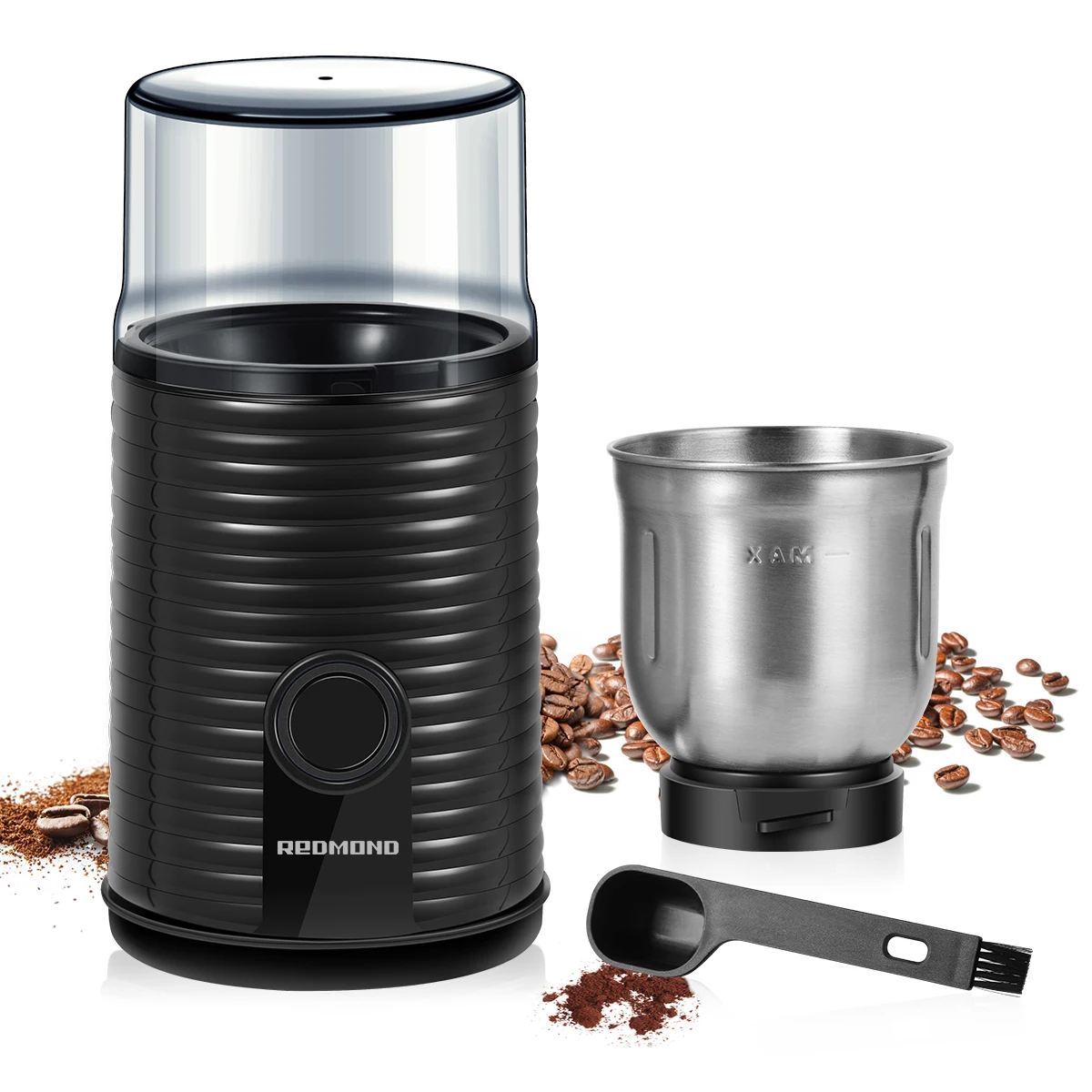 Amazon Best Sale Stainless Steel Coffee Bean Mill Machine Burr Portable 120V Electric Coffee Grinder