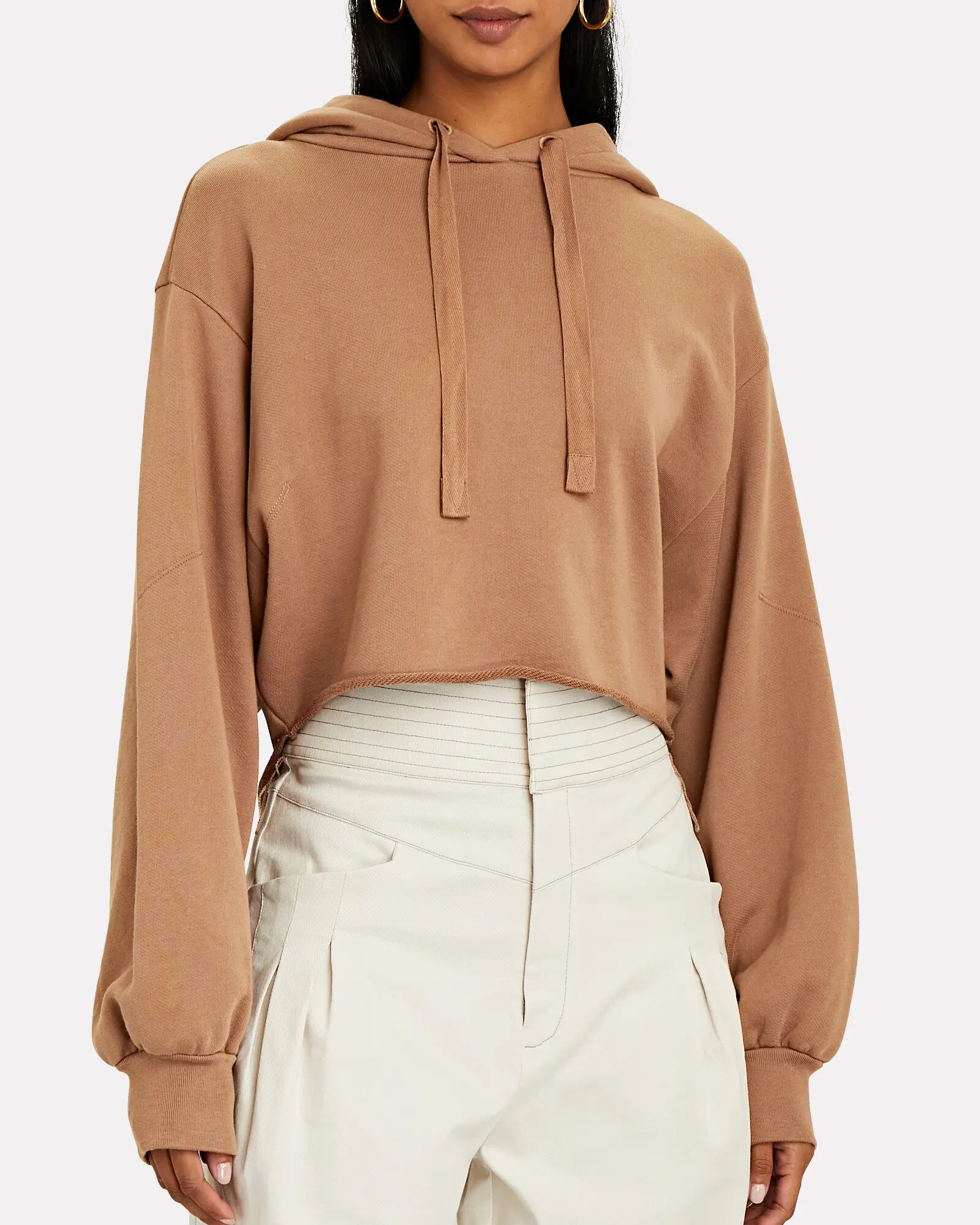 Fall Custom Plus Size Clothing for Women Work Out Gym Streetwear Cropped Causal Cotton Breathable Hoodie Embroidered