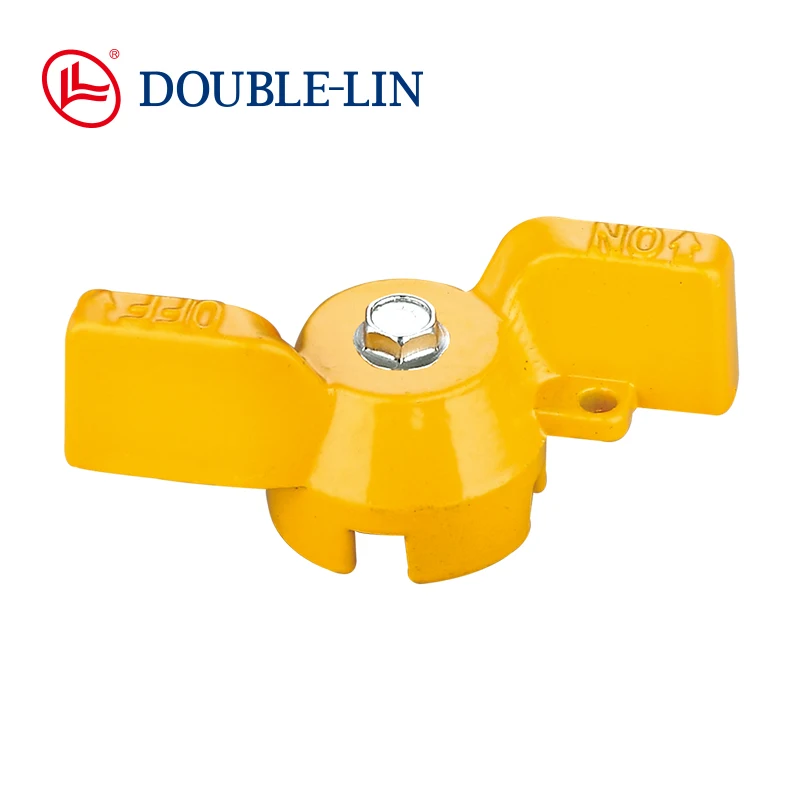 T Handle Female X Female Long Threads 5 Bar 1 Inch Gas Valve