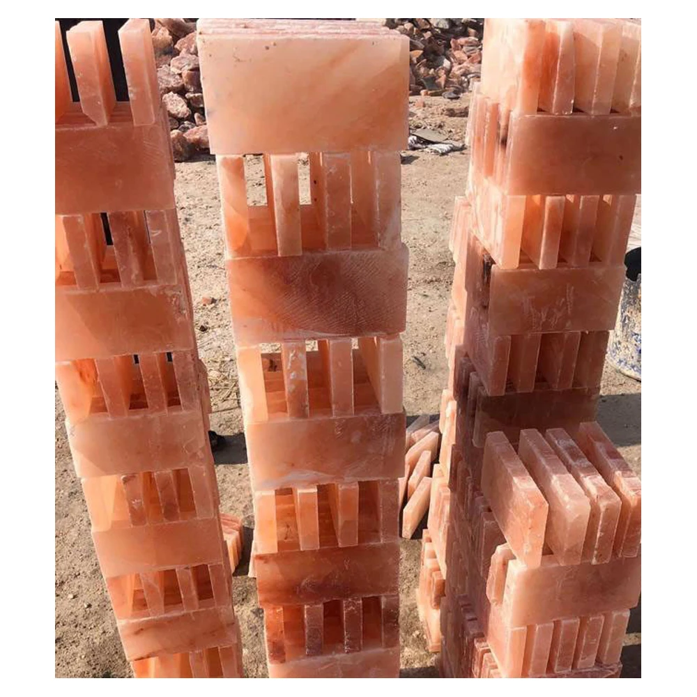 Pakistan Himalayan Pink Salt Bricks Salt Tiles Himalayan Tiles Wholesale Cooking Salt Block