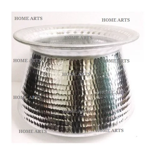 Top Selling Aluminium Food Cooking Pot Hammered Round Shape Large Size Food Cooking Pot For Sale
