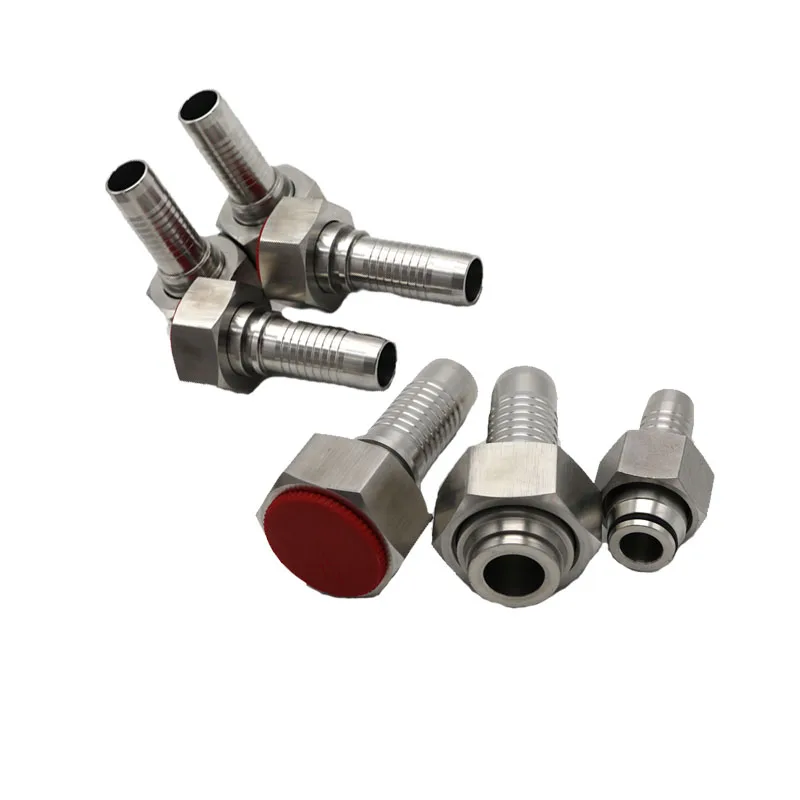 International Standard stainless types of hydraulic fittings