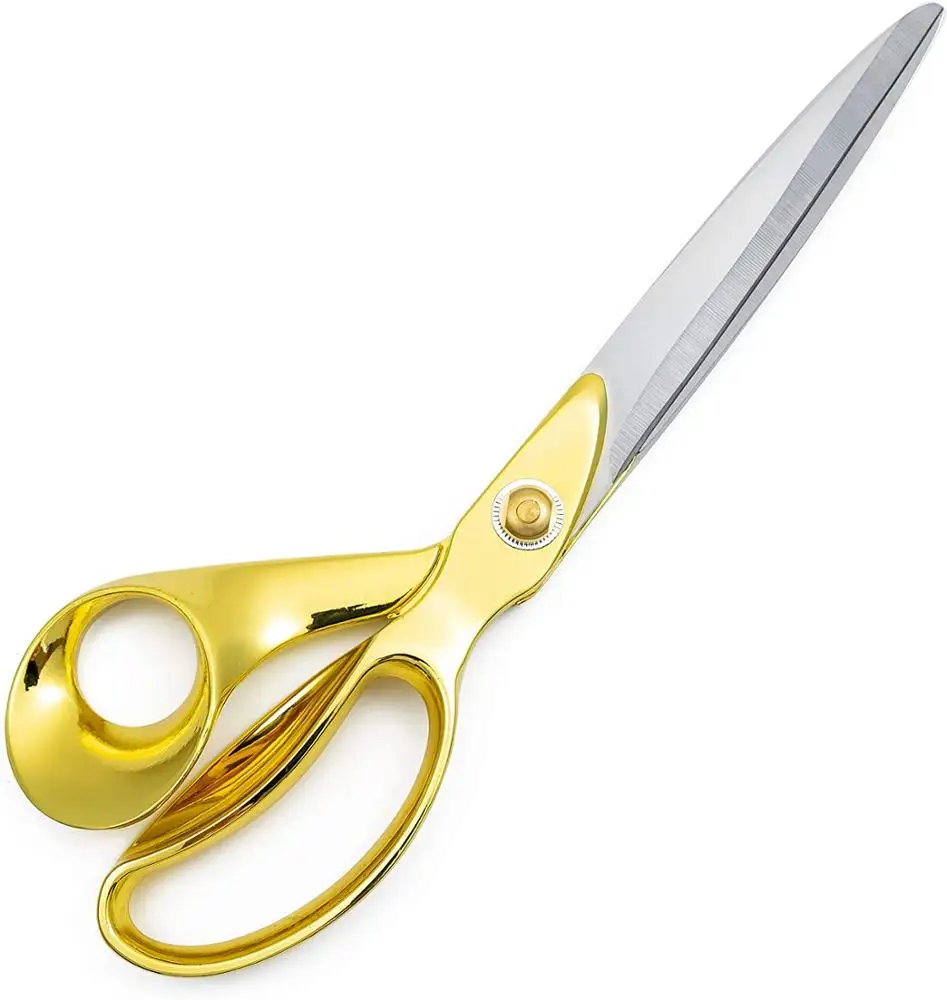 Professional Stainless Steel Best Material Sewing Fabric Cloth Cutting Household Tailor Scissors