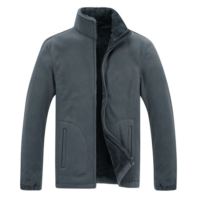 2022 Wholesale  Winter Jacket Men Soft Shell Fleece Warm Army Green
