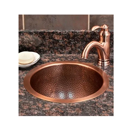  Раковина для ванной комнаты из чистой меди