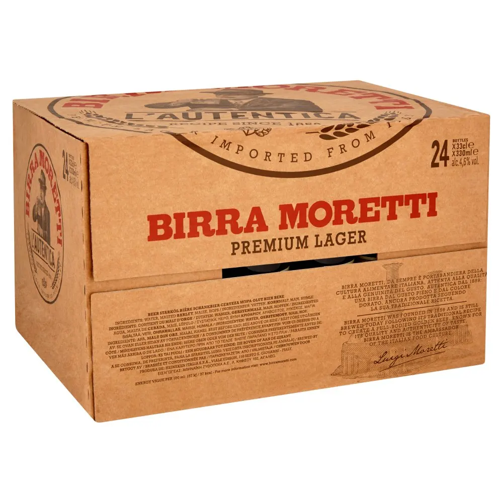 Birra Moretti Beer Available Wholesale