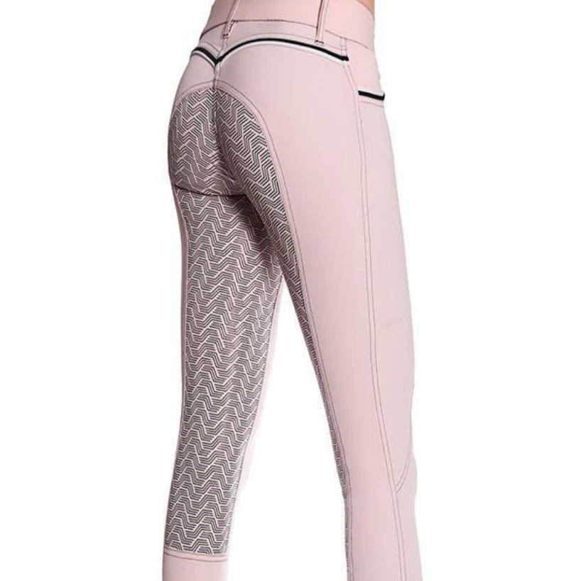 
Women horse riding legging with side pockets breeches horse back riding pants 