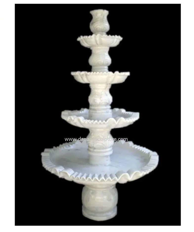 Custom Design outdoor rolling ball fountain stone tiered water fountain rotating stone sphere fountain
