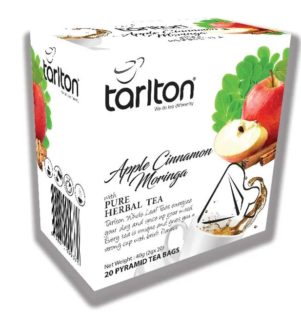
Pure Ceylon Black Tea in Pyramid Tea Bags // Tarlton Chai Masala // Biodegradable Pyramid Bags & Private Label Available 