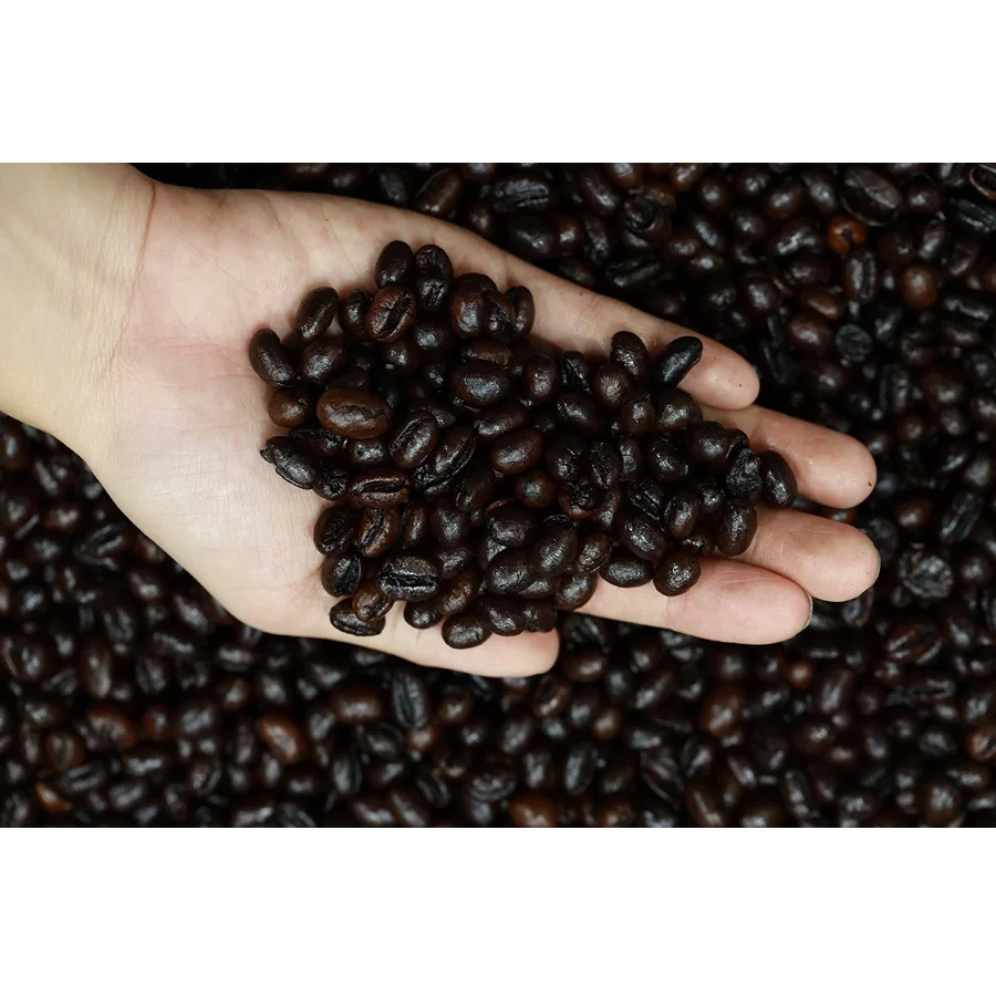 Exported Hot Selling Brown Culi Roasted Coffee Beans Additional Butter Lodized Salt Ingredient From Vietnam