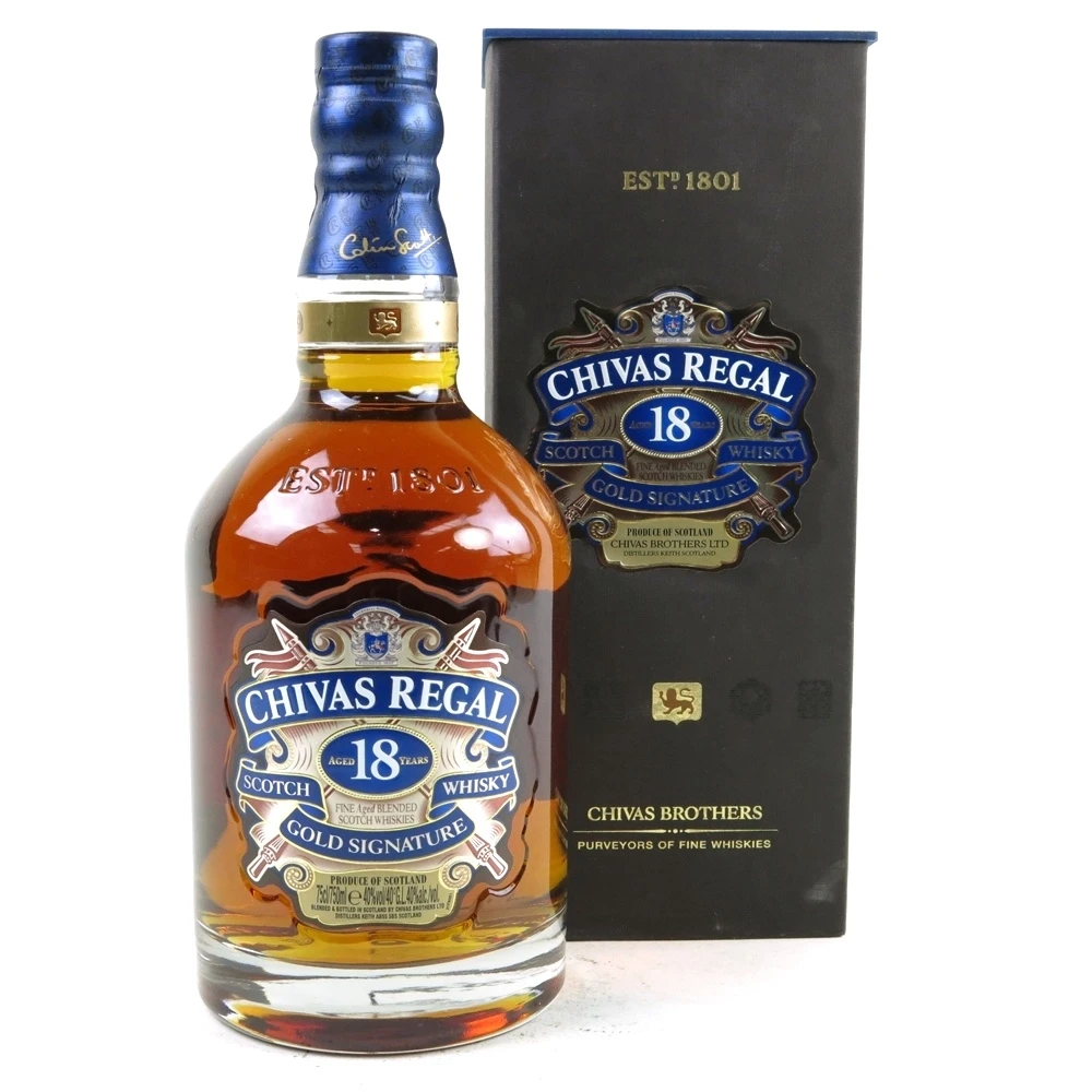 Chivas Regal Aged 18 Years Blended Scotch Whisky