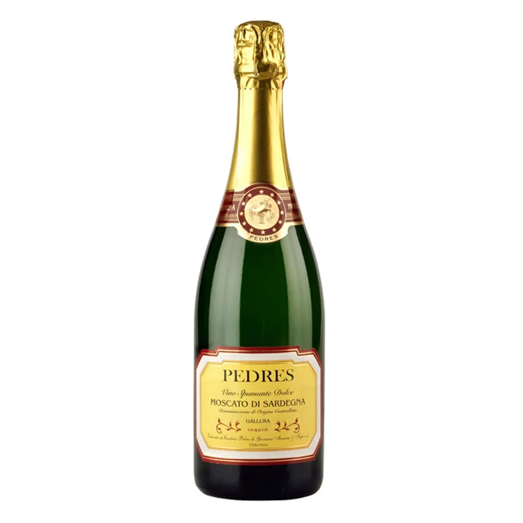 Moscato Di Sardegna - Vino Spumante Dolce Doc Gallura Bottle 75 CL Sweet Sparkling Wine