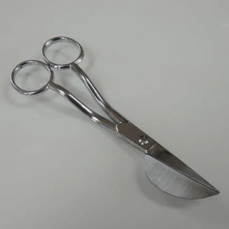 Beauty Care Machine Embroidery Scissors Duck Bill Knife Edge Applique Scissors Stainless Steel Thread Quilt Shear Scissor CE
