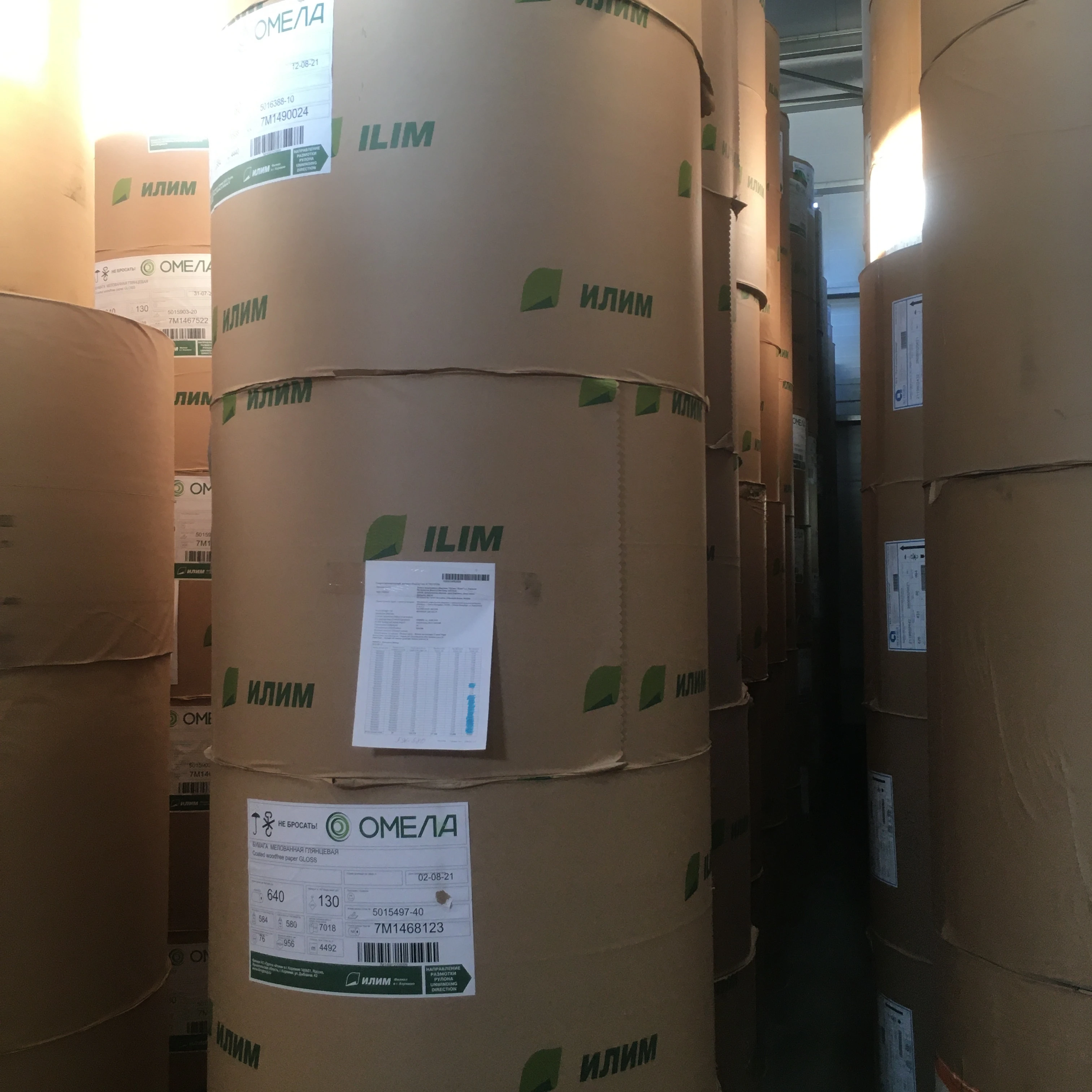 Coated wood free paper GLOSS