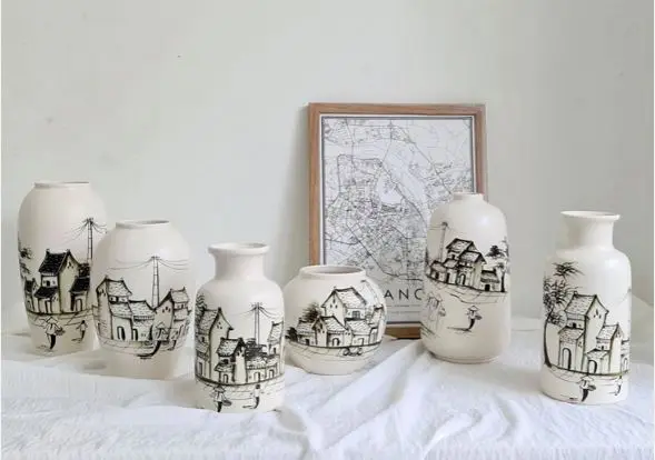 ML Ceramic Vasa cheap high quality from Vietnam