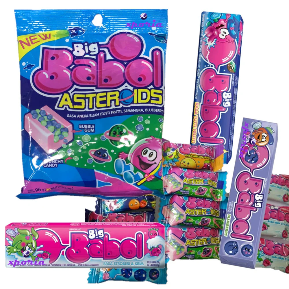 BIG BABOL Bubble Gum / Chewing Gum | Indonesia Origin