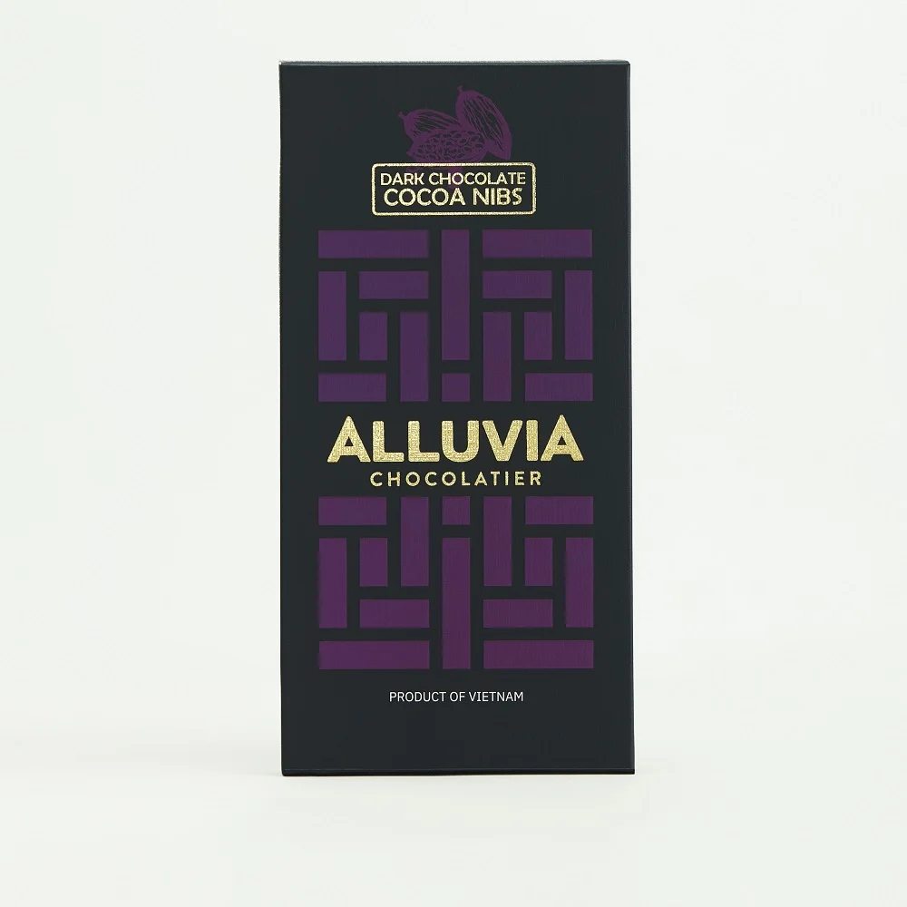 
 Лучшая какао-фасоль ручной работы, 70% какао, темный шоколад с какао-нибами, 100 г  