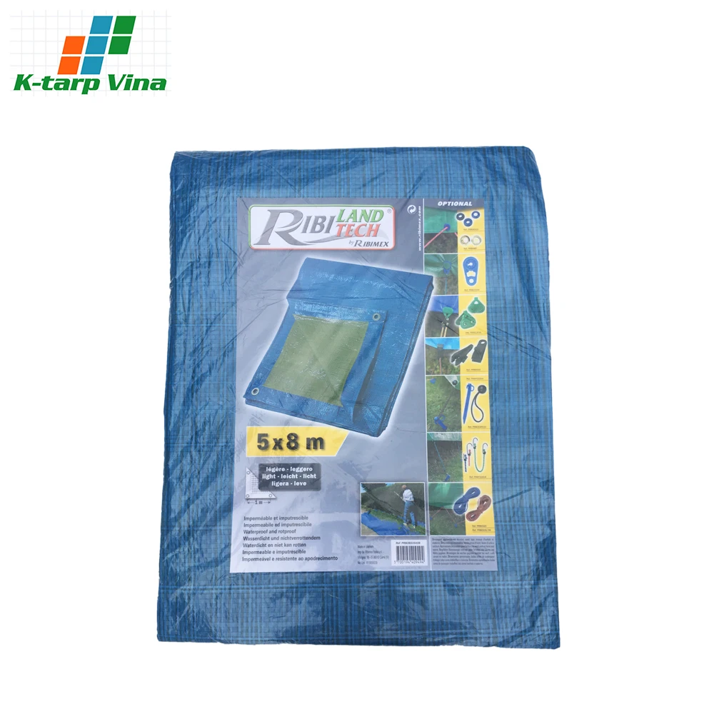 Vietnam Manufacturer Wholesales High Quality Products Waterproof Tarps Tarpaulin Canvas