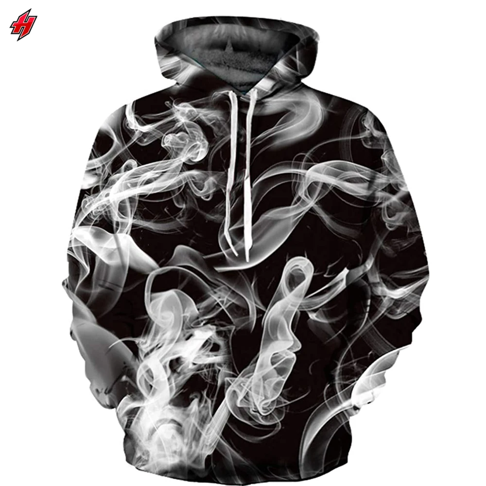 Мужская толстовка с капюшоном эффектом омбре оптовая продажа фабрики сублимационная унисекс
