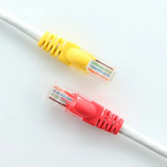 Cat 6 cat6A cat8 network cable Ethernet high rate Lan patch cable copper fiber Internet surfing cable for computer networks