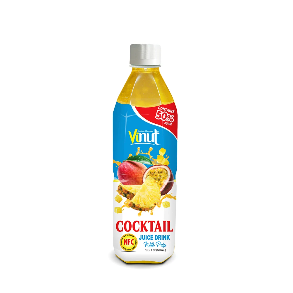 16.9 Fl oz VINUT Bottle with NFC 50% White Guava Juice Drink Concentrate Dried Style OEM ODM Private Label Wholesale Supplier