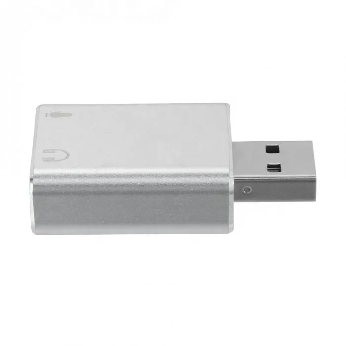 3.5mm Usb Virtual 7.1 Channel Audio Splitter Sound card Adapter External Stereo Usb Sound Card