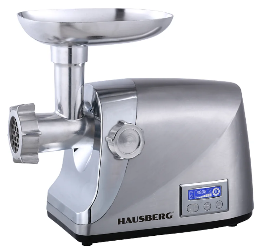 6 скоростей Мясорубка медный мотор, 2000W