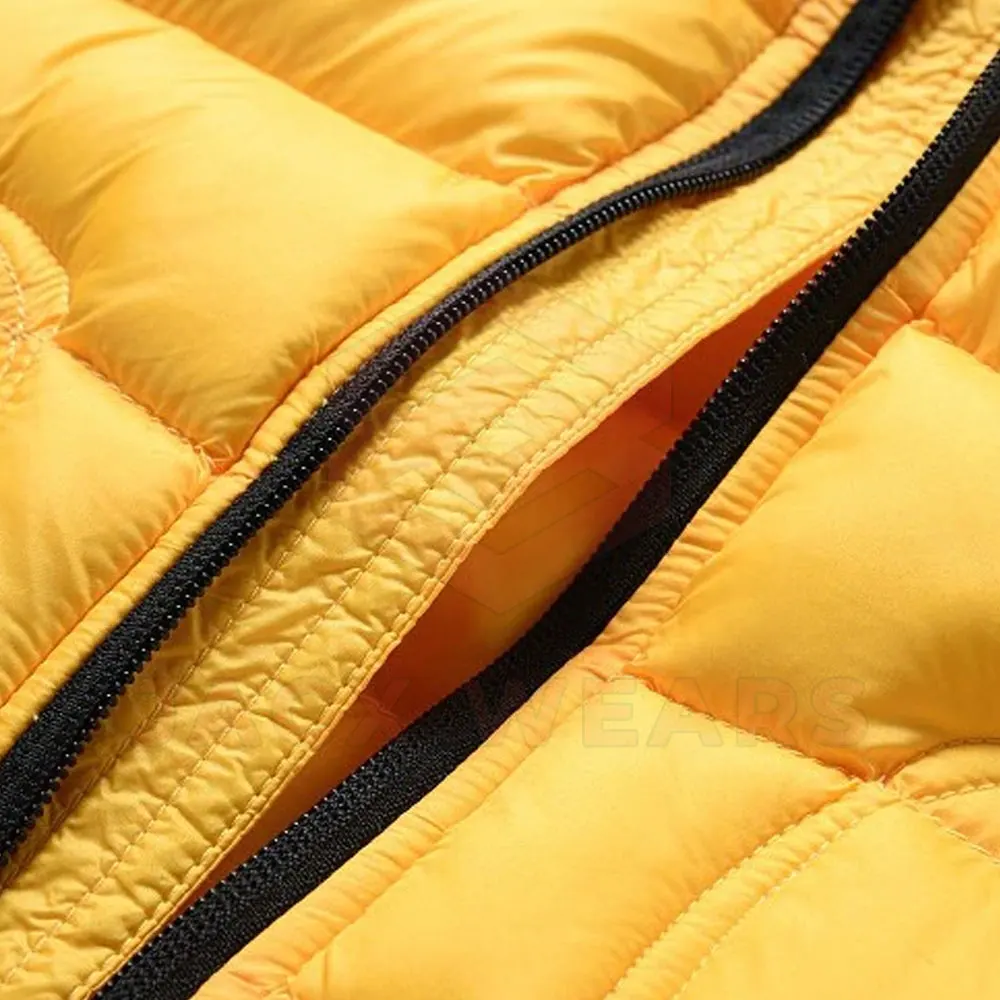 Yellow Color Men Bubble Jacket Best Quality Bubble Jacket