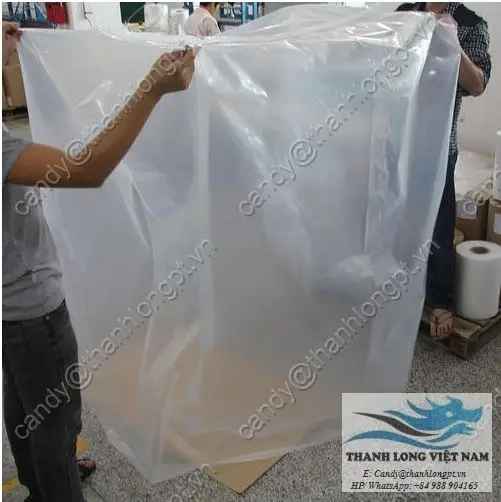 Jumbo inner plastic bag Big size Clear ldpe bag plastic Liner bag Direct from Vietnam manufacturer