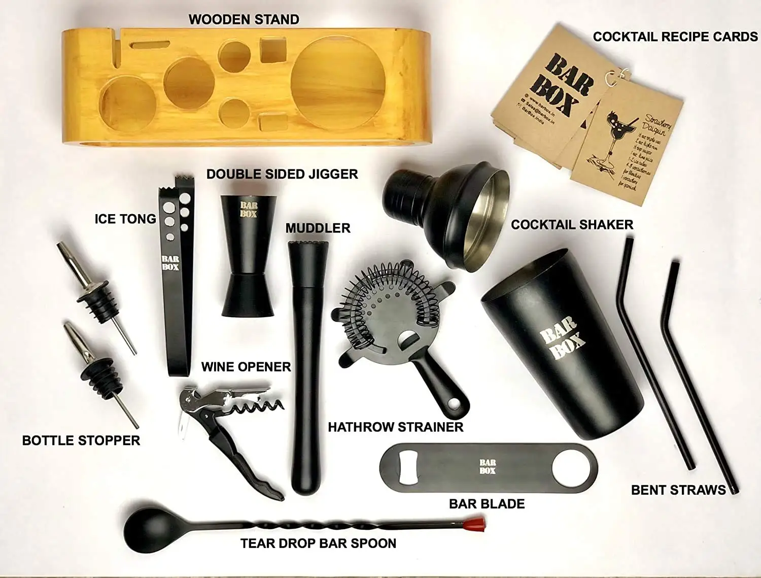 Барная коробка набор коктейльных шейкеров для смешивания напитков коктейлей виски Mojito Mocktail домашние Принадлежности бара аксессуаров с