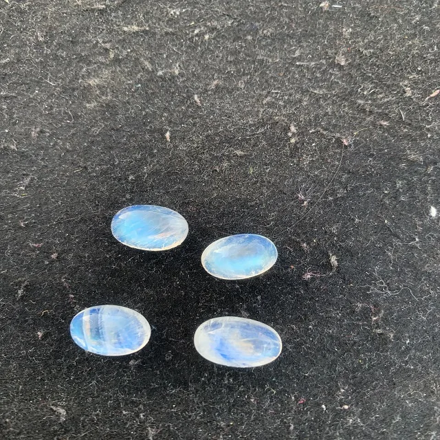  100% натуральный Радужный Лунный Камень 2 мм до 15 круглый кабошон свободный драгоценный камень