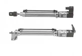 Actuator high pressure rodless pneumatic compressed air cylinder