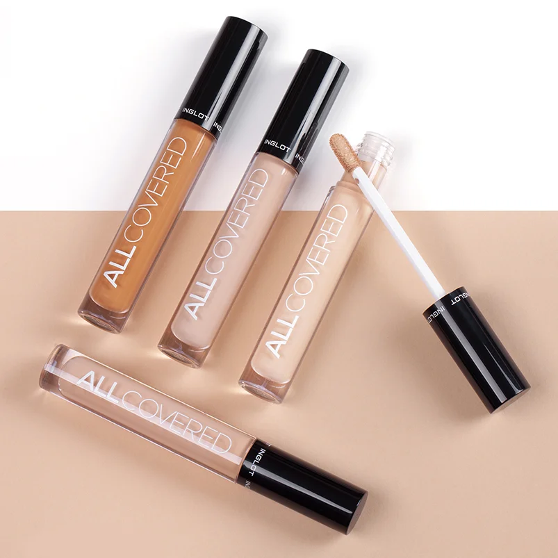 [OEM/ODM] INGLOT All Covered Vegan Concealer 3 Colors - Made in Korea - Whitening Anti-Wrinkle UV protection triple function