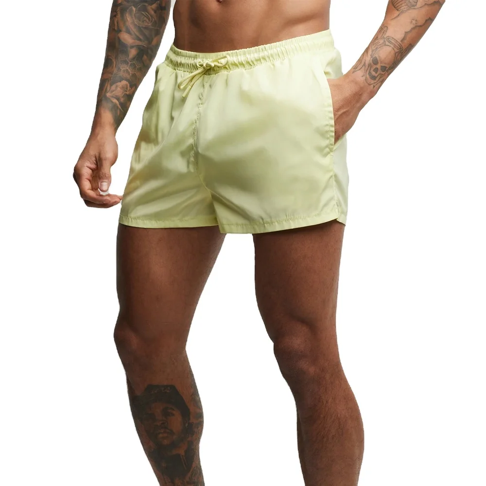 Beach Shorts Mens Waterproof Board Shorts Blank Swim Trunks