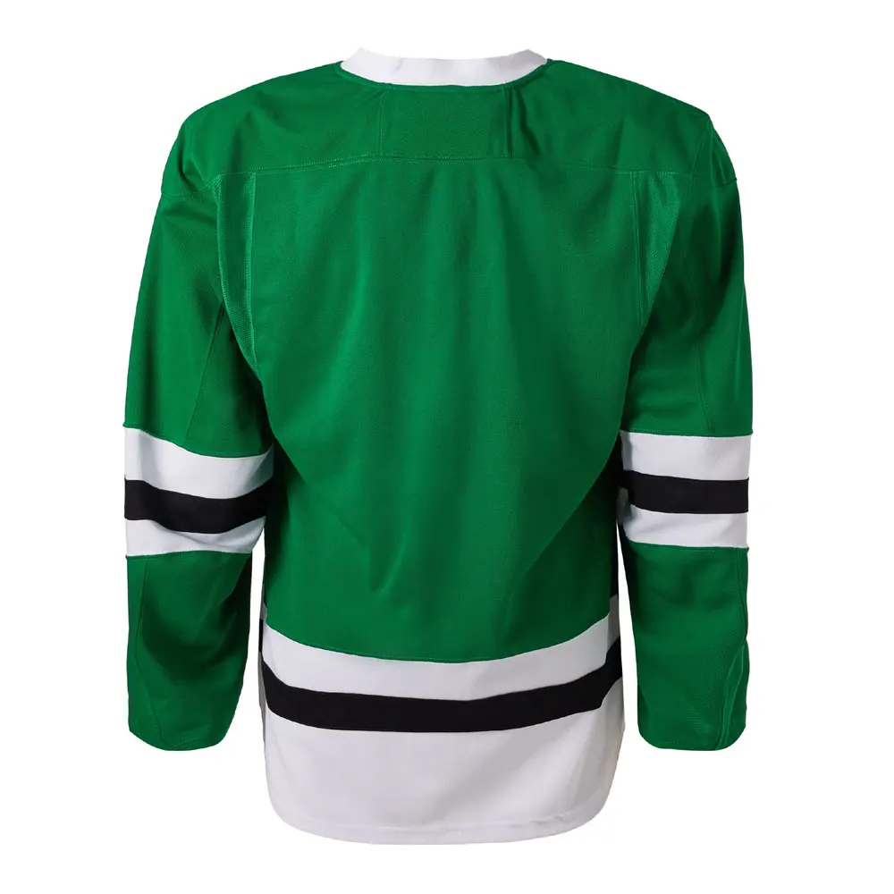 Сделанная на заказ винтажная вышитая саржевая Молодежная двухсторонняя мужская команда Встроенная Двусторонняя сублимированная майка для хоккея с шайбой