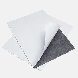 Super Strong Magnetic Bumper Sticker 4x12in Magnetic Sheets 2pk Blank White Strong Flexible Bumper Sticker Car Decals