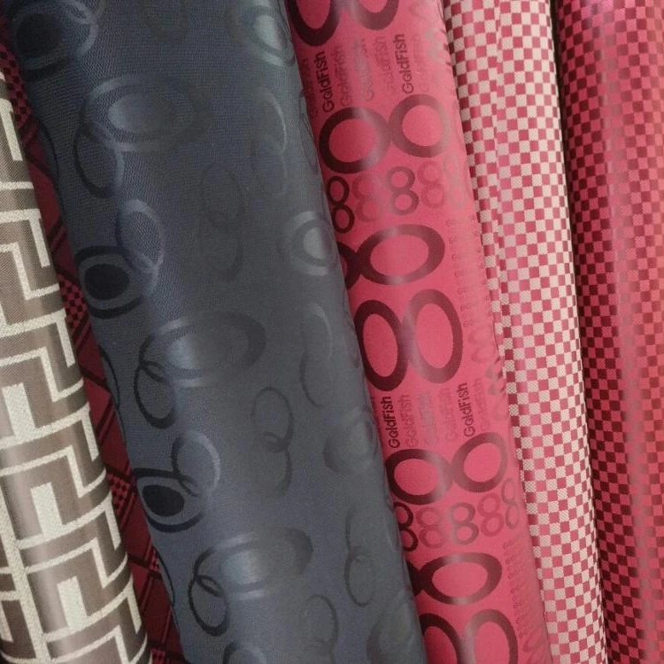 Jacquard brocade fabric for luggage textile