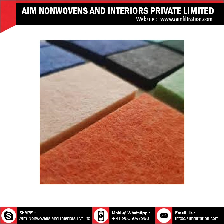 9mm Thickness Polyester Acoustic Panels For Building Acoustic For Sale At Bulk Exporter