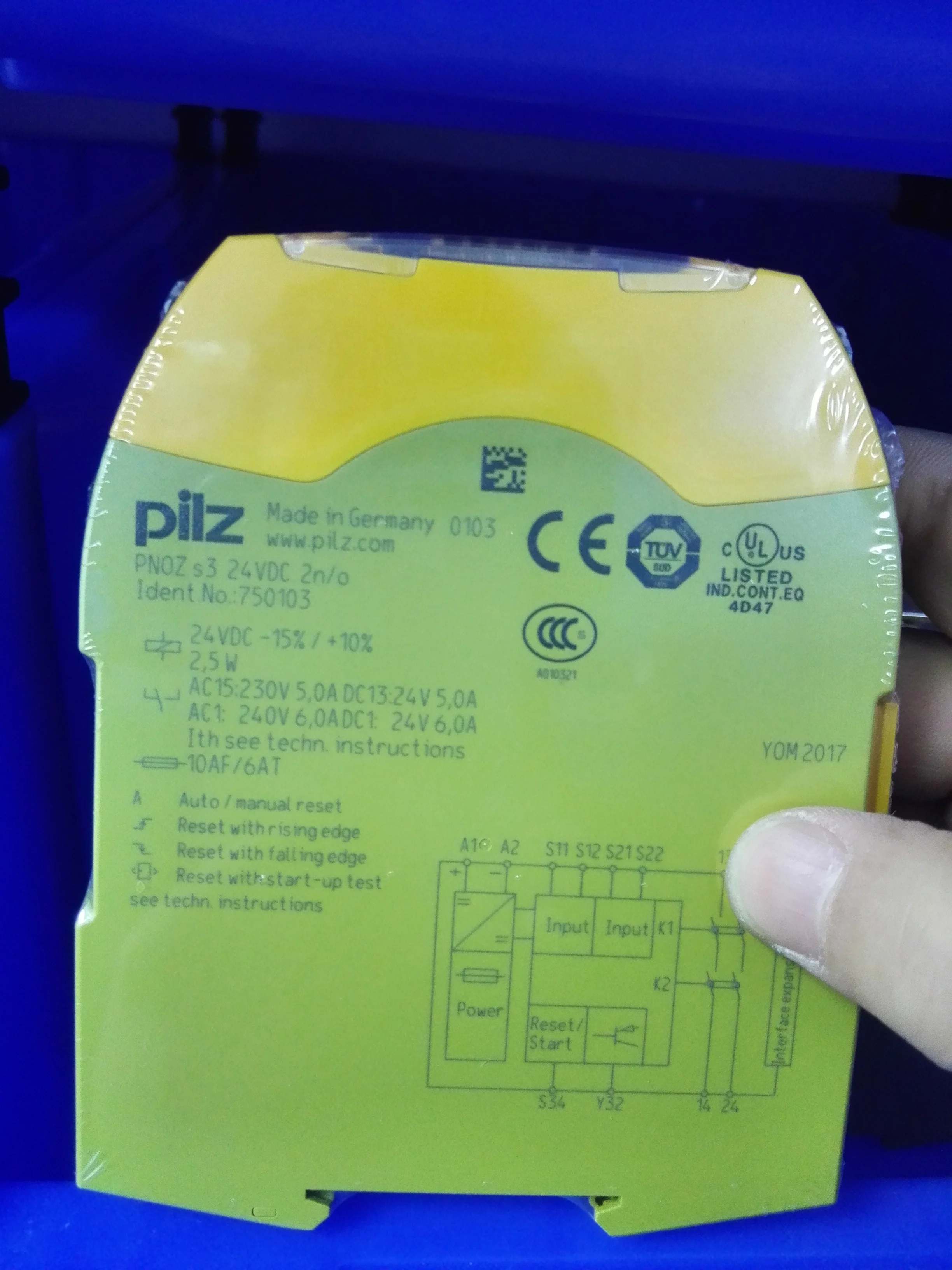 Новый и оригинальный предохранительный переключатель pilz 570212 PSEN me1M /