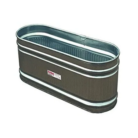 Garden Home Decor Galvanized Metal large Tub For Sale