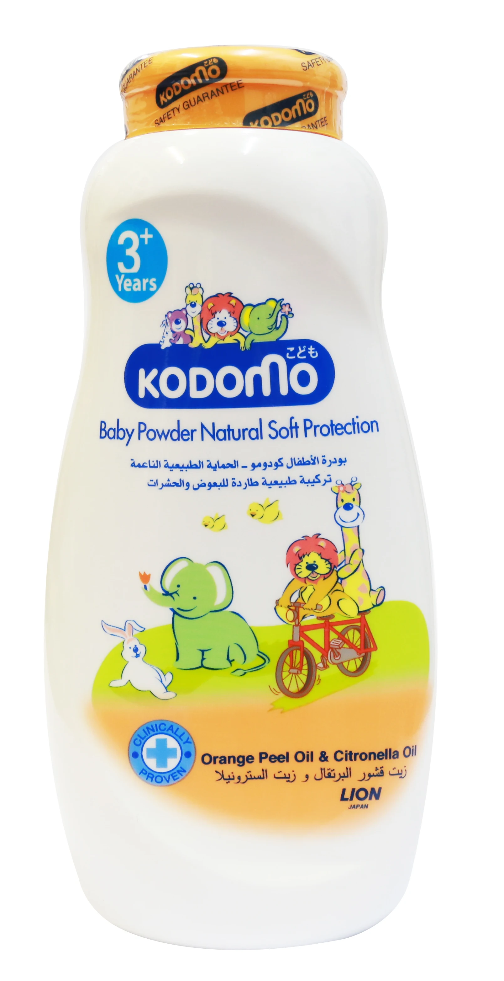 Kodomo Baby Powder Natural Soft Protection Formula for Sensitive Skin