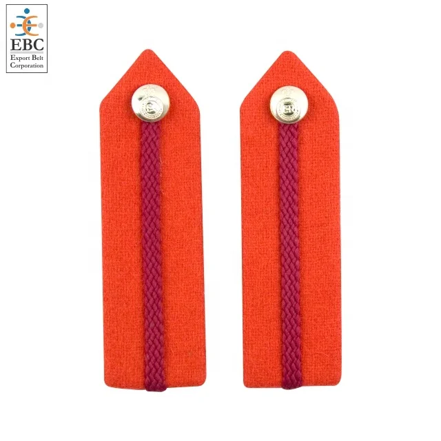 OEM Uniform Gorgets Collar Patch 4 Oak Leaf Silver Embroidery or Dark Blue Velvet High Quality Handmade Dress Uniform Gorgets