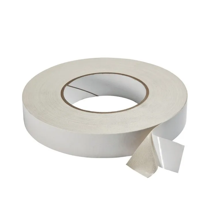 Tissue solvent acrylic self adhesive paper roll thin industrial double sided tissue tape