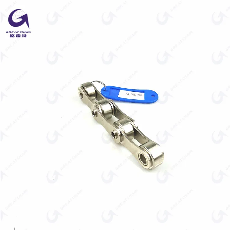 high quality Suzhou Great transmission HOLLOW PIN CHAINS double pitch big/large rollers conveyor transmission chain