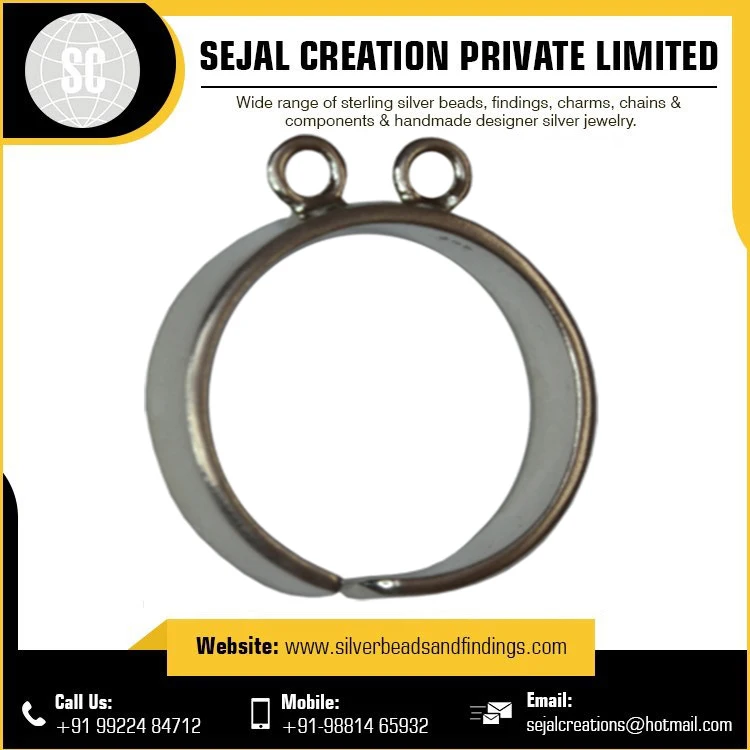 High Quality Customized Sterling Silver Jewelry Ring Findings Plated Craft for Best Market Price for Jewelry Making